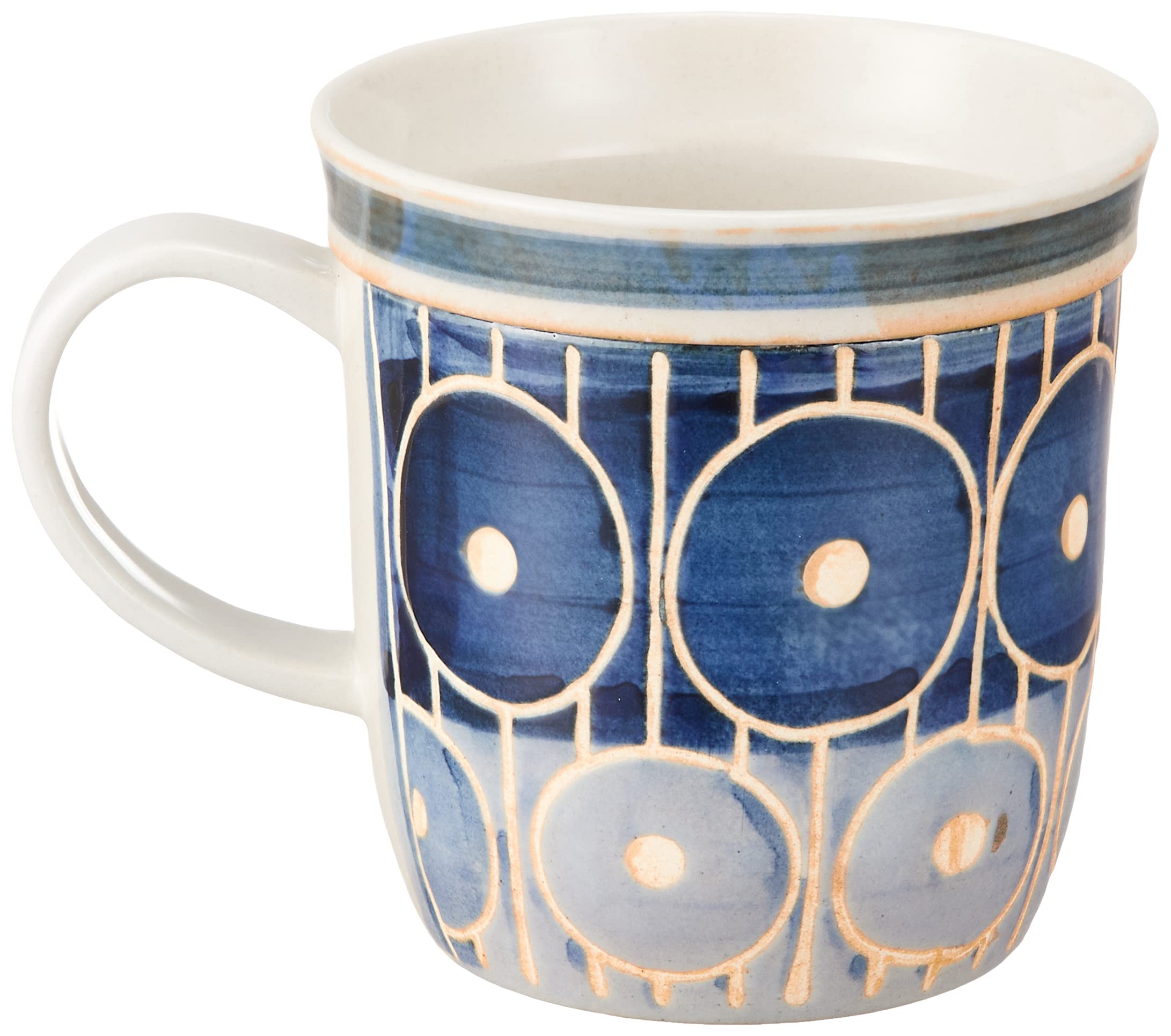 青色の陶器製二重ボディの壺 約30cm Amazon.co.jp: 浜陶 波佐見焼 マグカップ コップ 二重構造 大 270ml